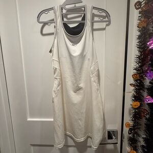 Reebok White Sleeveless Dress